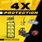 Fuel Stickers Diesel Only Sticker, Fuel Can & Outdoor Power Equipment, Hvy-Dty, Yellow/Black, 2''x1'', 48PK Z-2X1DY-48PK - alternate 8